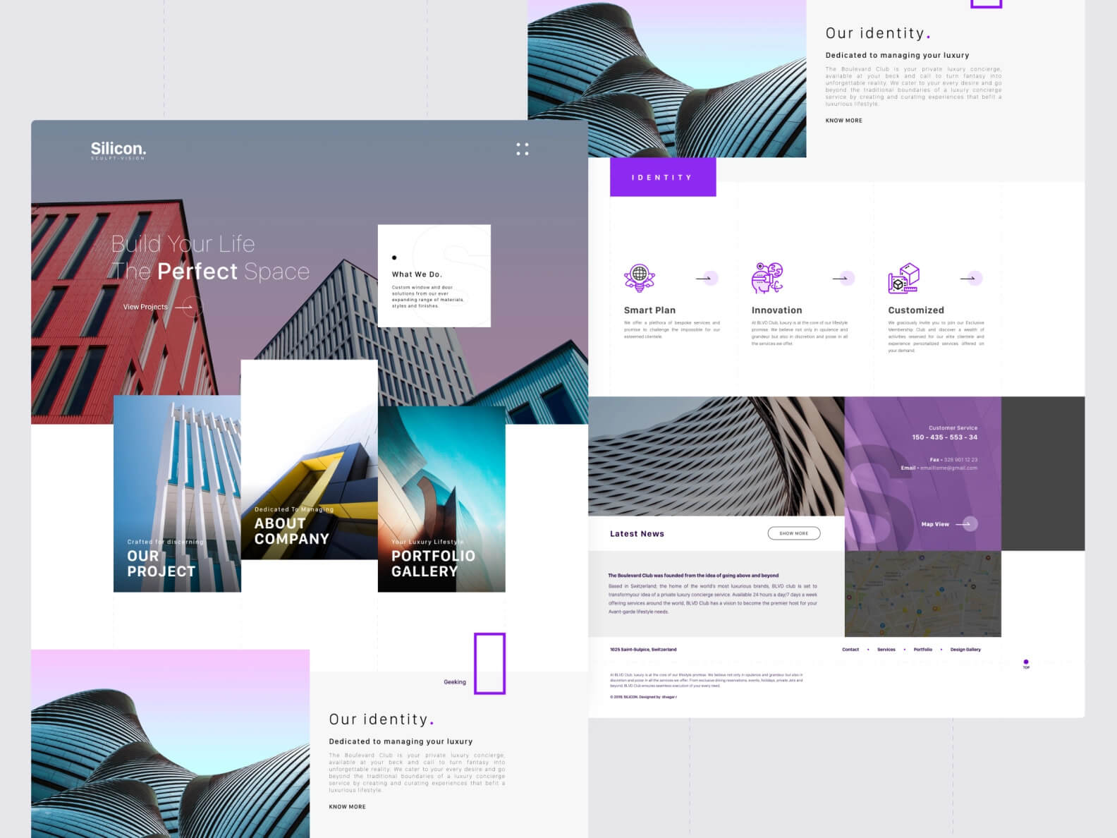 Webdesign Trends | Asymmetrische Layouts