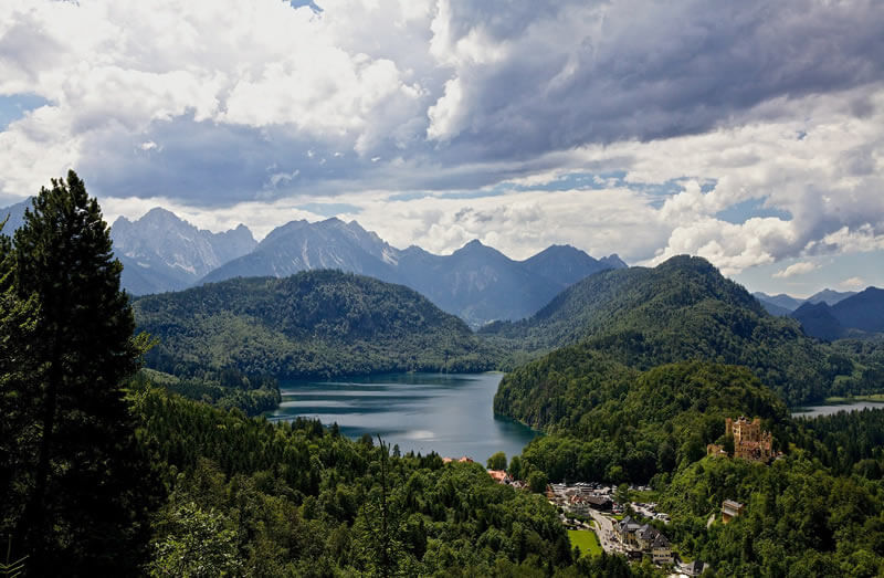 Der Alpsee in Füssen